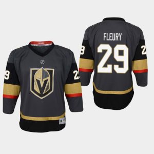 Marc-Andre Fleury Golden Knights Schwarz Replica Heim Player Preschool